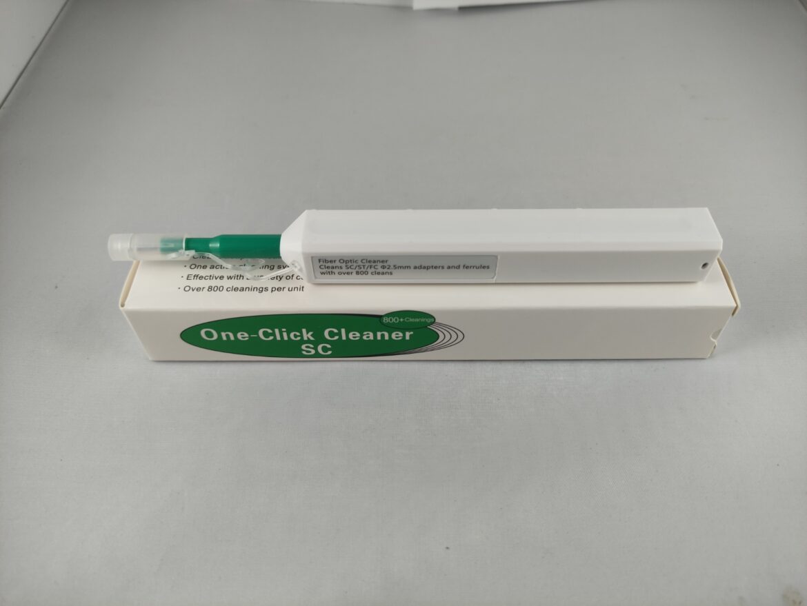 Fiber Optic Cleaner SC One Click Cleaner Fiber Optic Connector cleaning