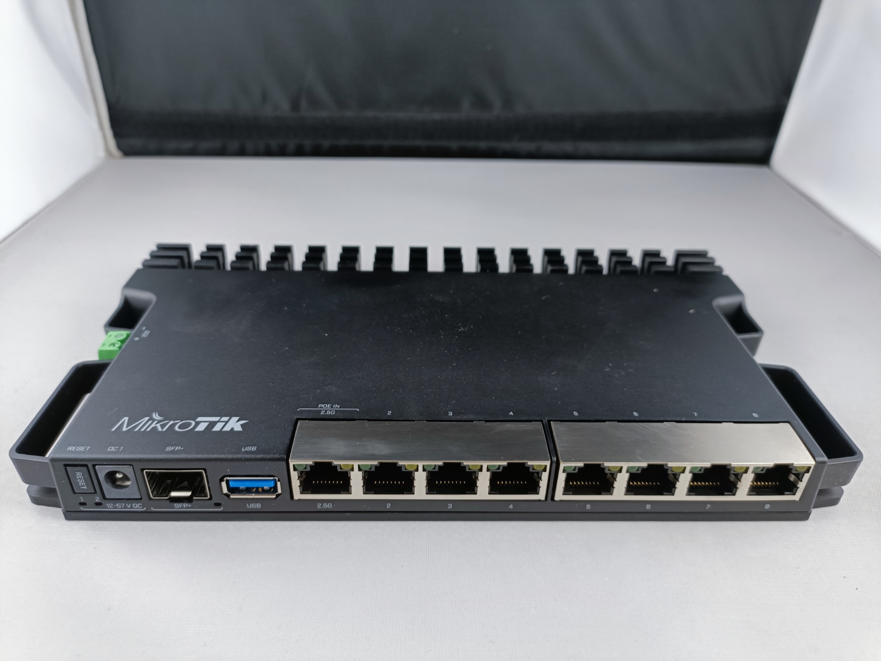 MikroTik RB5009UG+S+IN – Heavy Duty Router with 7x 1GB ports, 1x 2.5GB port and 1x 10G SFP+ port