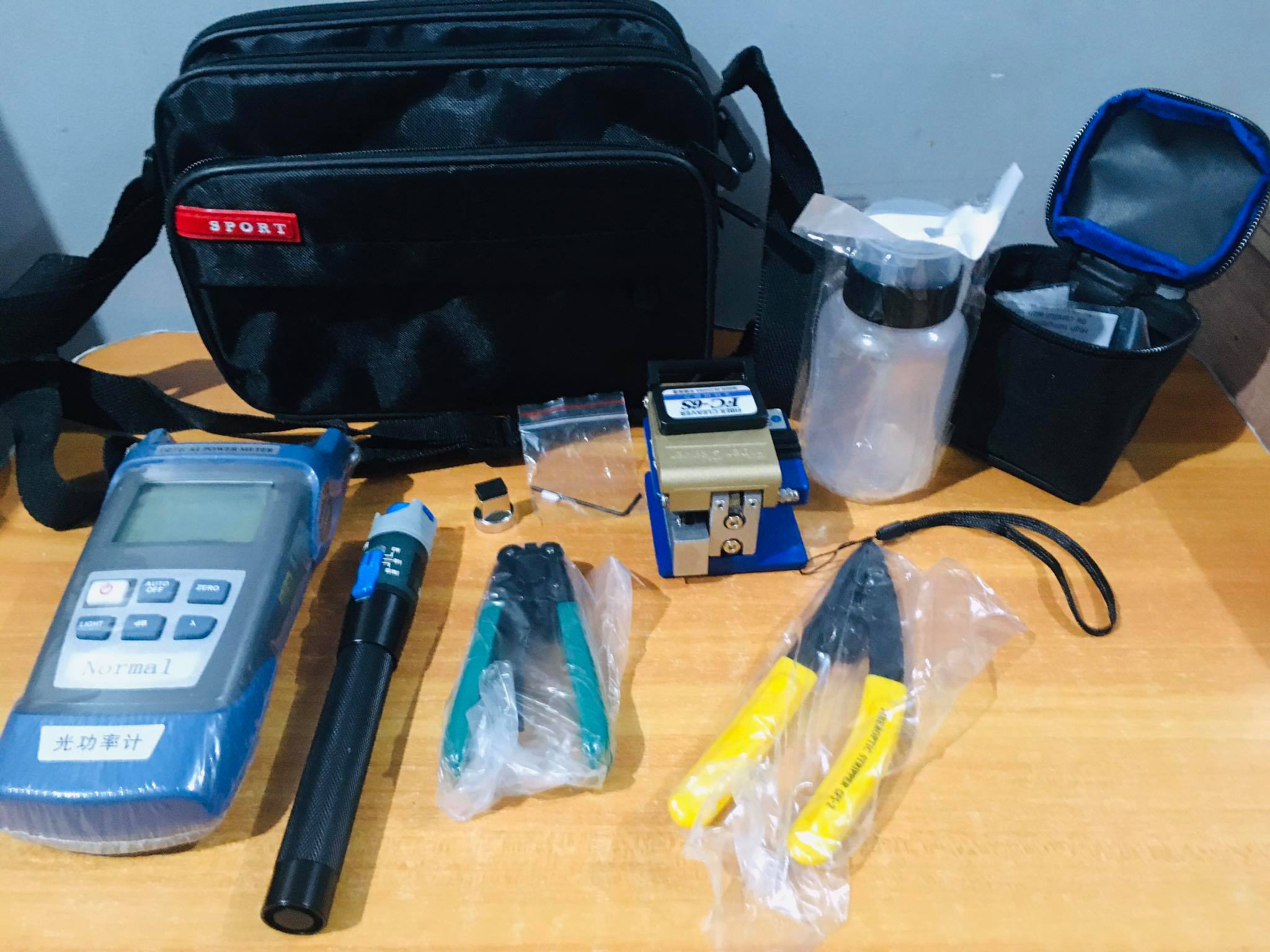 Fiber Optical FTTH Tool Kit